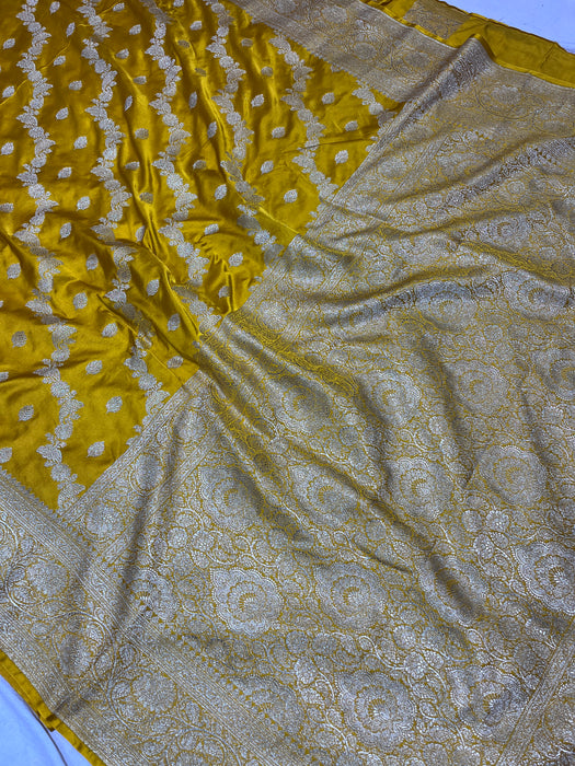 Banarasi mashru silk saree