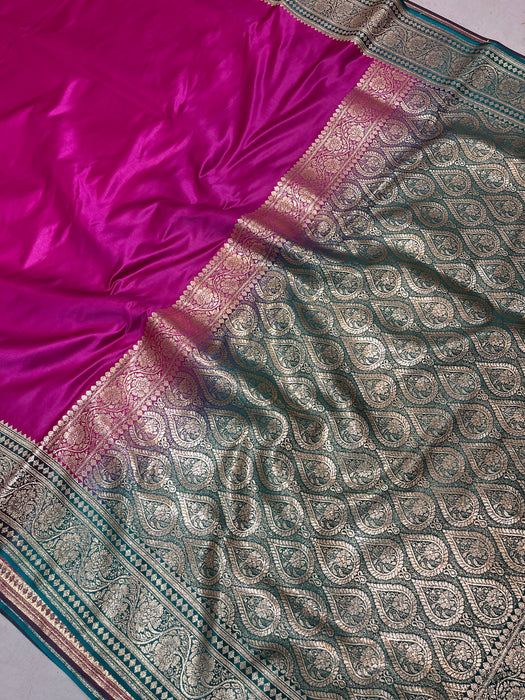 Banarasi Mashru Silk Saree