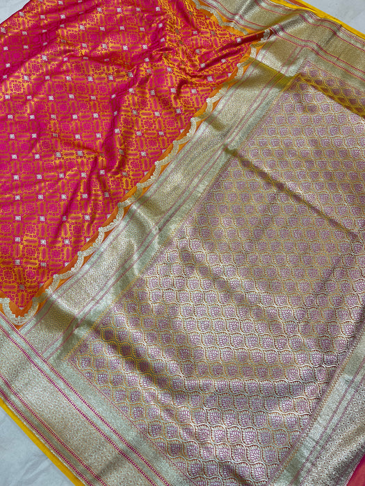 Banarasi mashru tanchui silk saree