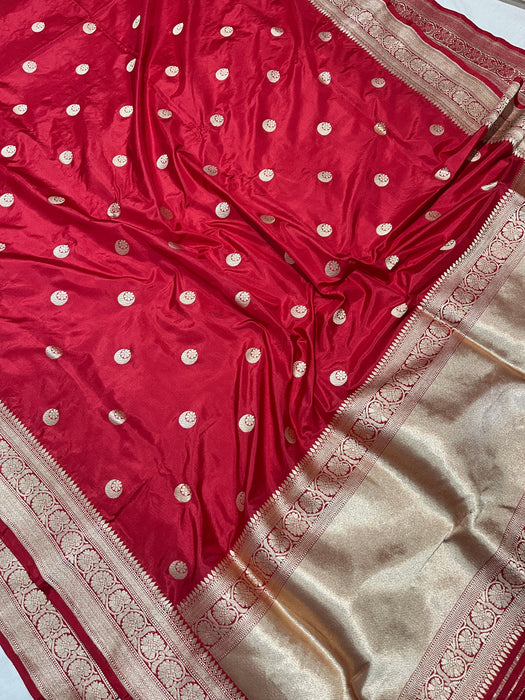 Pure Banarasi katan silk saree