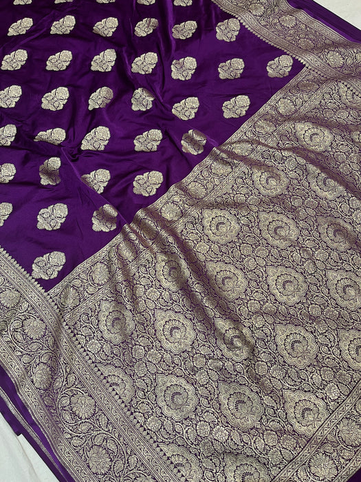 Banarasi mashru silk saree