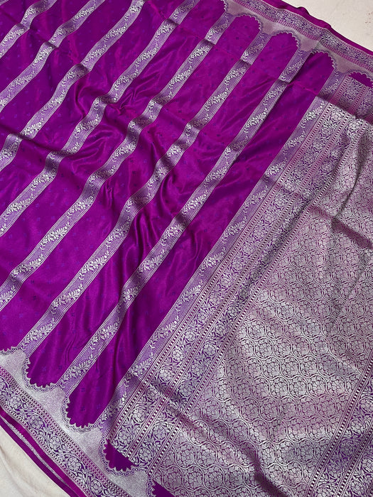 Banarasi mashru silk saree