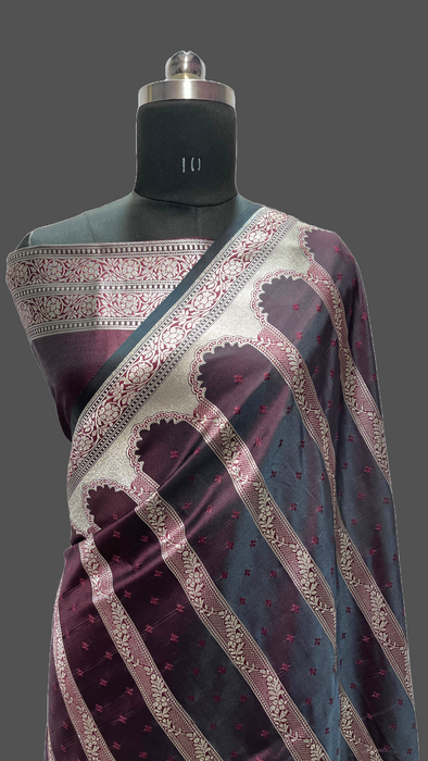 Banarasi mashru silk saree