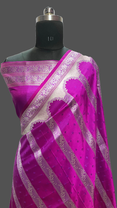 Banarasi mashru silk saree