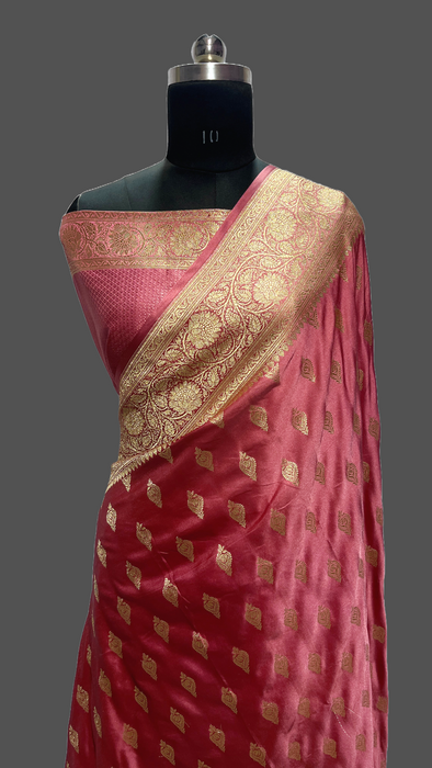 Banarasi mashru silk saree