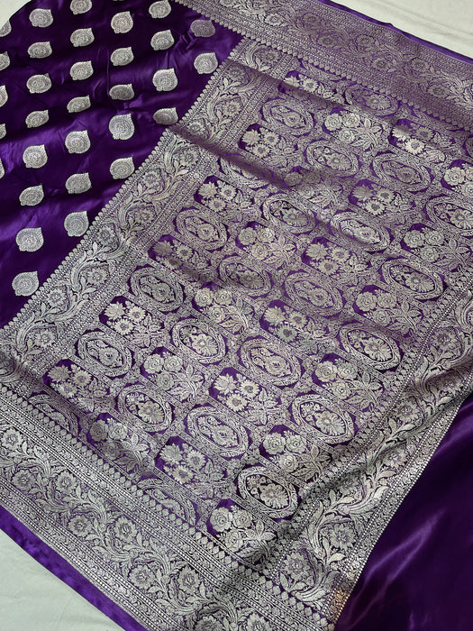 Banarasi mashru silk saree