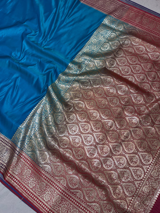 Banarasi mashru silk saree