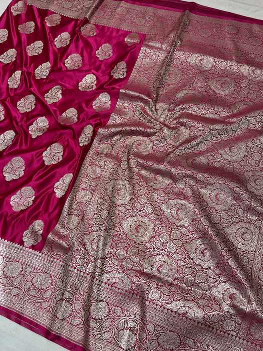 Banarasi mashru silk saree