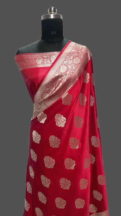 Banarasi mashru silk saree