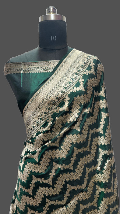 Pure Banarasi katan silk saree