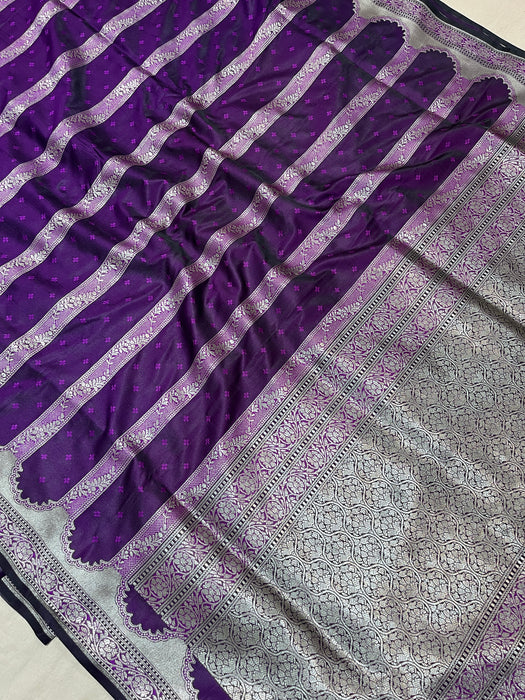 Banarasi mashru silk saree