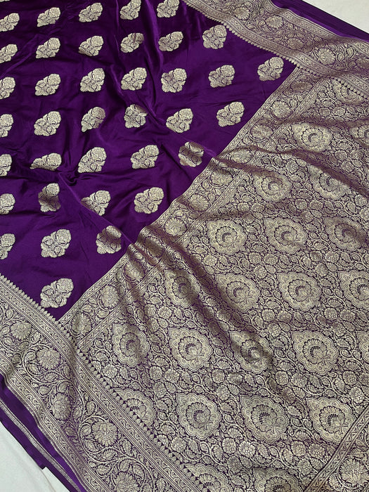 Banarasi mashru silk saree