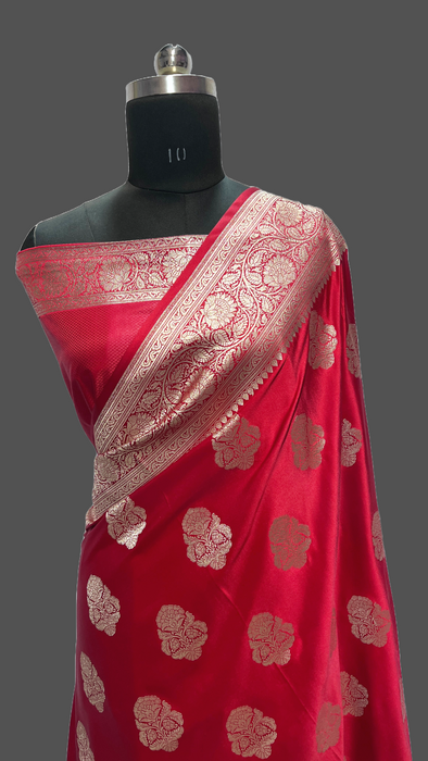 Banarasi mashru silk saree