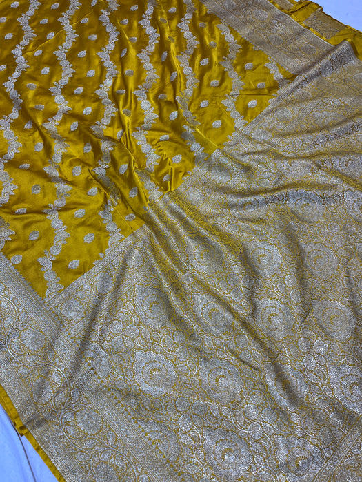 Banarasi mashru silk saree