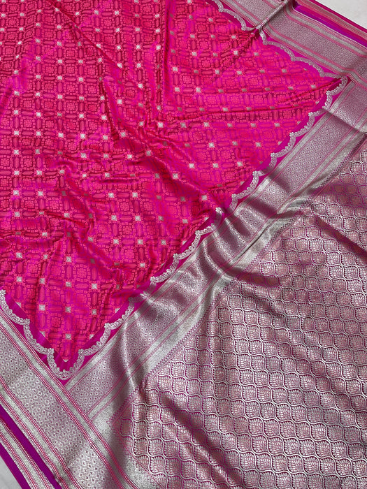 Banarasi mashru silk saree