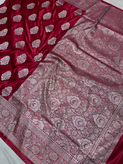 Banarasi mashru silk saree