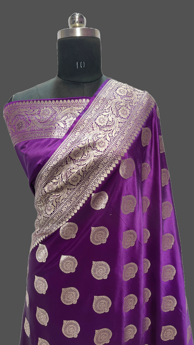 Banarasi mashru silk saree