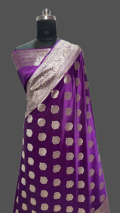 Banarasi mashru silk saree