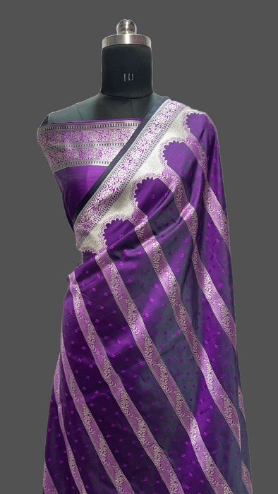 Banarasi mashru silk saree