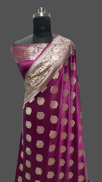 Banarasi mashru silk saree