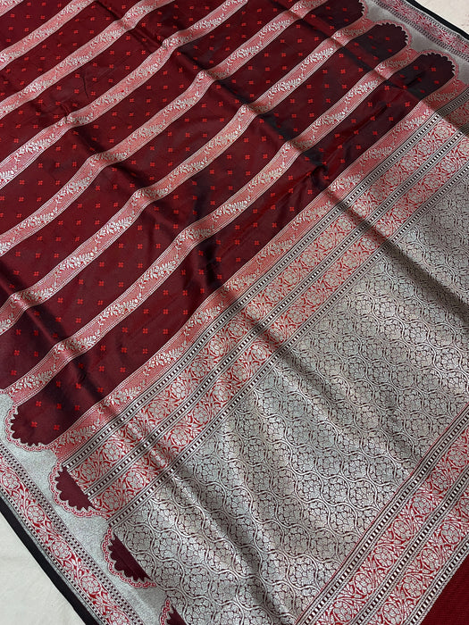 Banarasi mashru silk saree