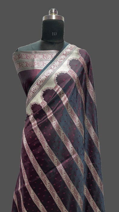 Banarasi mashru silk saree