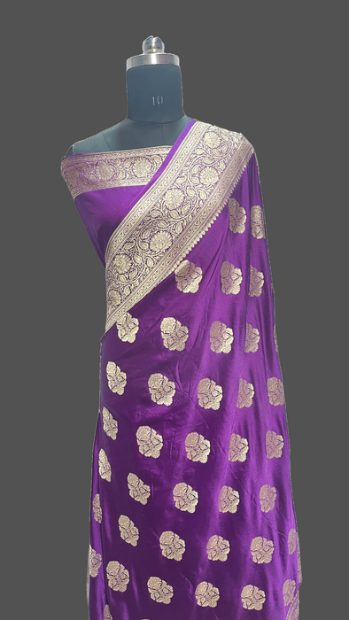 Banarasi mashru silk saree