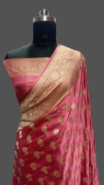 Banarasi mashru silk saree