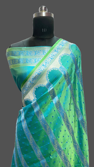 Banarasi mashru silk saree