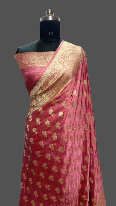 Banarasi mashru silk saree