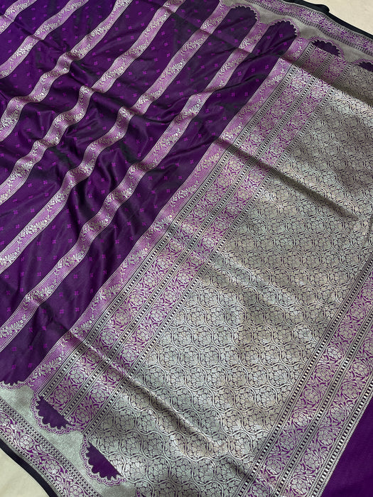 Banarasi mashru silk saree