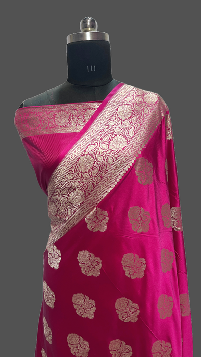 Banarasi mashru silk saree