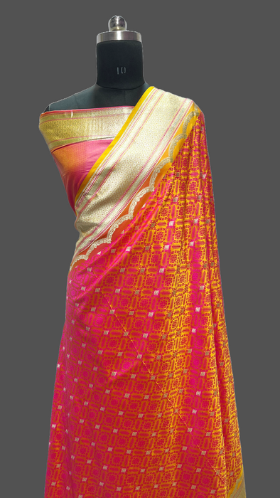 Banarasi mashru tanchui silk saree