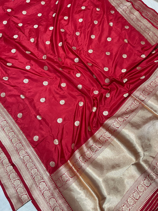 Pure Banarasi katan silk saree