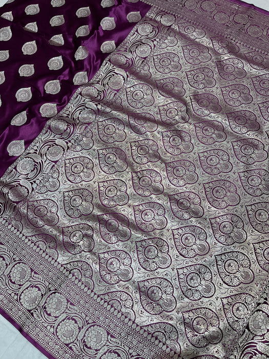 Banarasi mashru silk saree