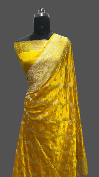 Banarasi mashru silk saree