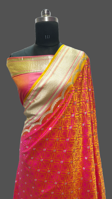 Banarasi mashru tanchui silk saree