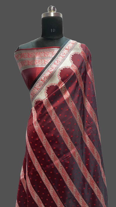 Banarasi mashru silk saree