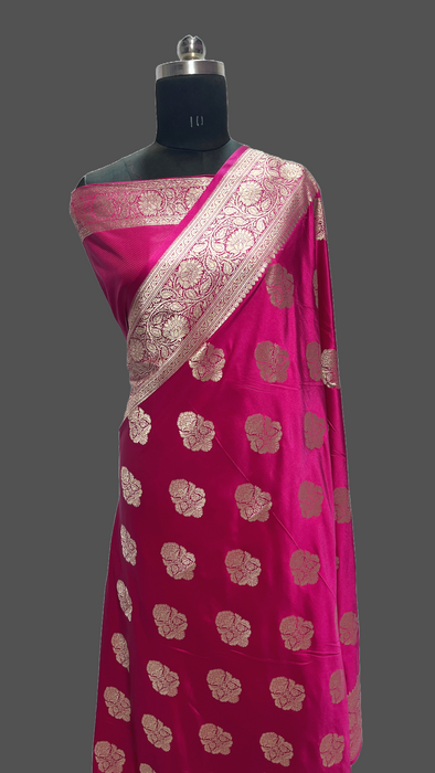 Banarasi mashru silk saree