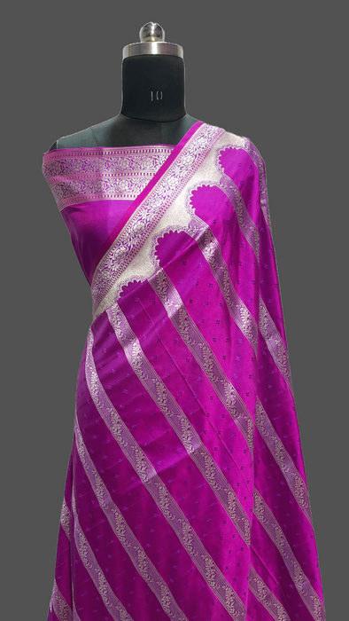 Banarasi mashru silk saree