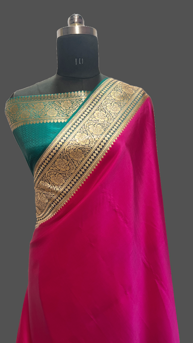 Banarasi Mashru Silk Saree