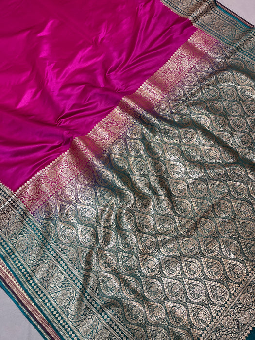 Banarasi Mashru Silk Saree