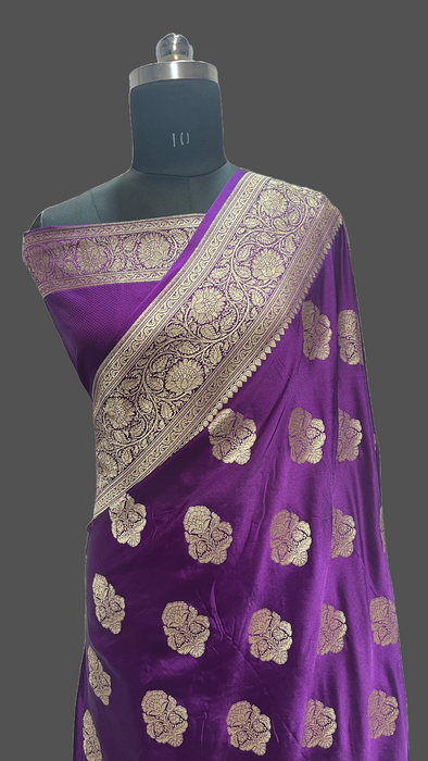 Banarasi mashru silk saree