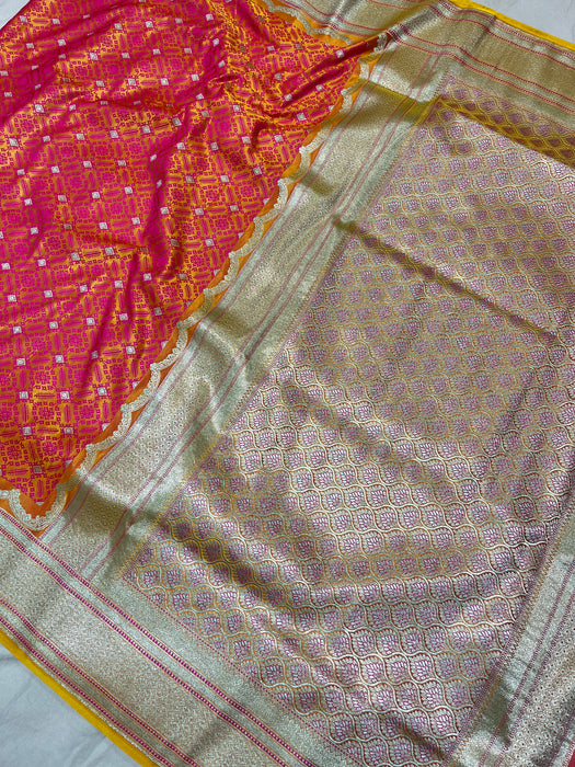 Banarasi mashru tanchui silk saree