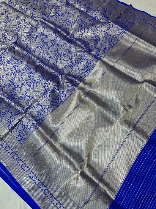 Pure Banarasi katan brocade silk saree