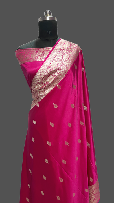 Banarasi mashru silk saree