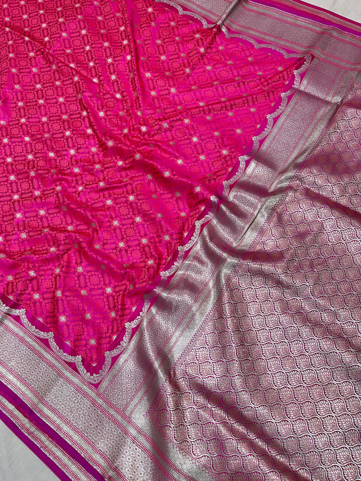 Banarasi mashru silk saree