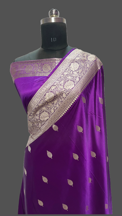 Banarasi mashru silk saree