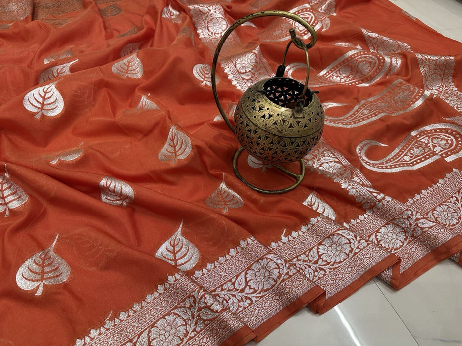 BANARASI SEMI GEORGGUTTE SAREE