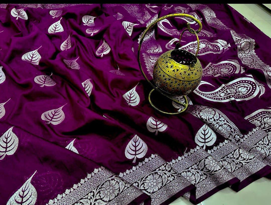 BANARASI SEMI GEORGGUTTE SAREE